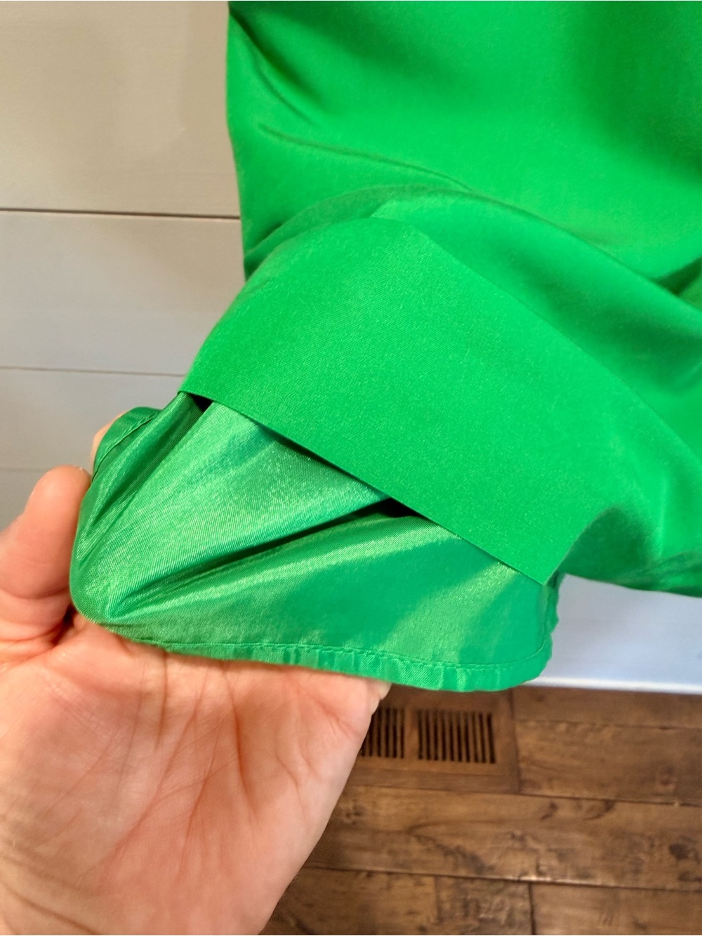 J. Crew Kelly Green Sleeveless Fit-and-Flare Dress - Picture 7 of 7